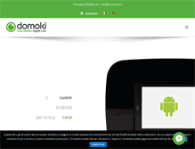 Tablet Screenshot of domoki.com